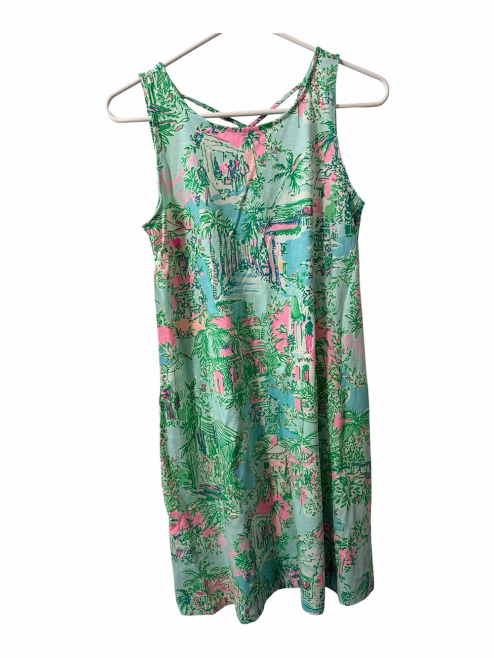 NWOT Lilly Pulitzer Kristen swing dress Palm beach XS